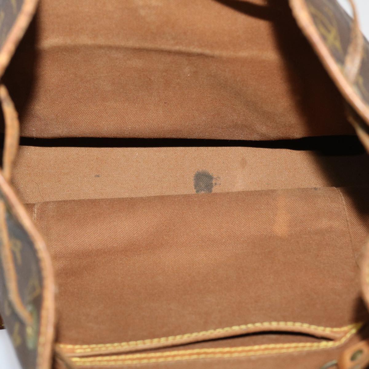 LOUIS VUITTON Monogram Montsouris MM Backpack M51136 LV 45517