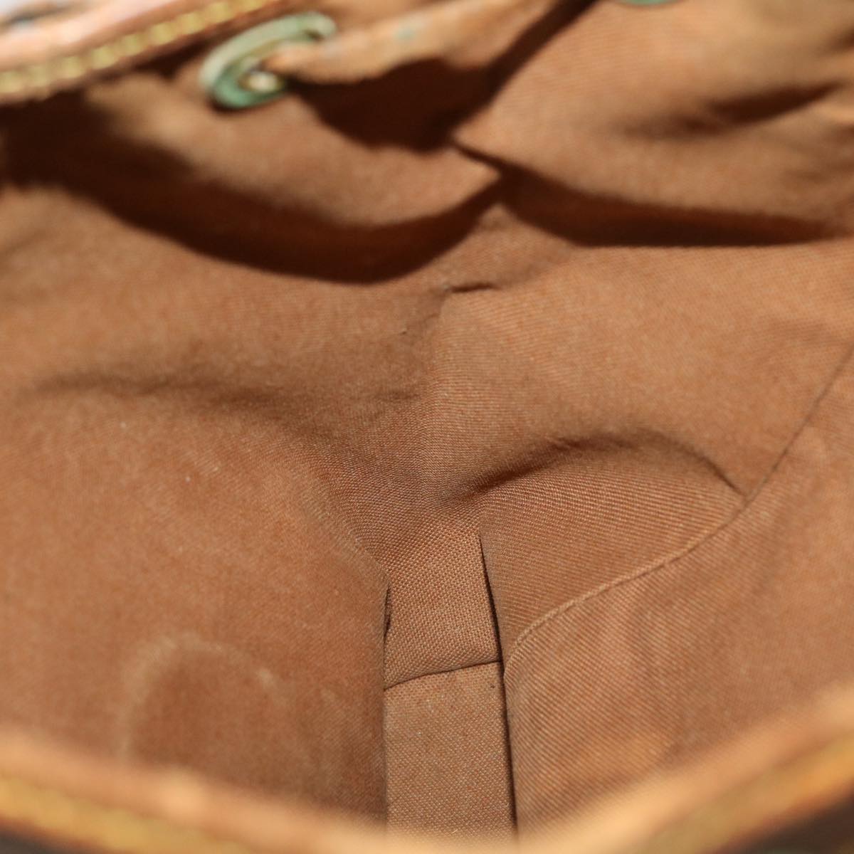 LOUIS VUITTON Monogram Montsouris MM Backpack M51136 LV 45517