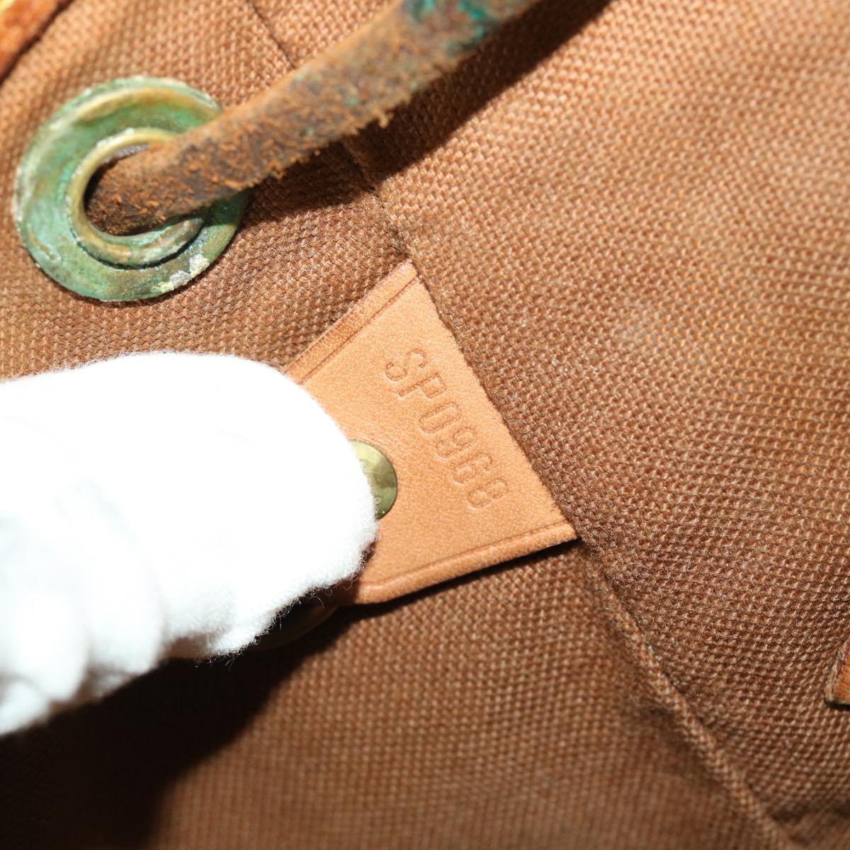 LOUIS VUITTON Monogram Montsouris MM Backpack M51136 LV 45517