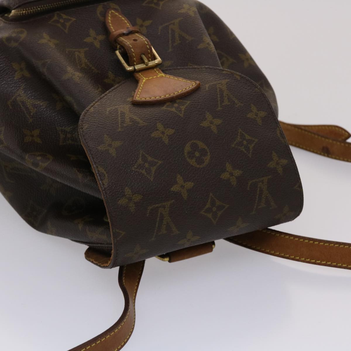 LOUIS VUITTON Monogram Montsouris MM Backpack M51136 LV 45517