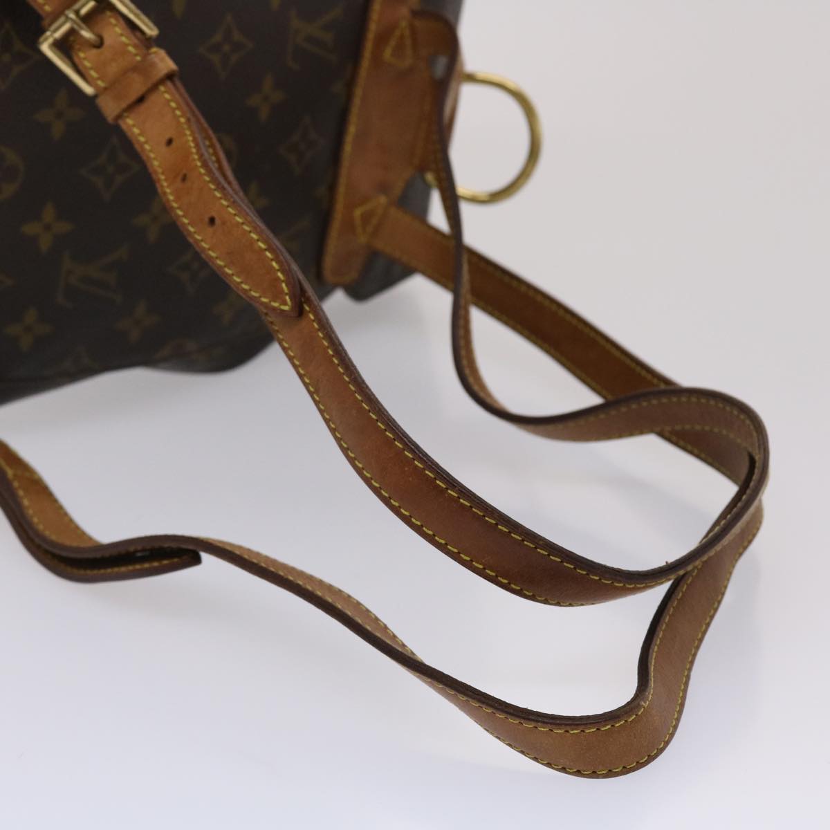 LOUIS VUITTON Monogram Montsouris MM Backpack M51136 LV 45517