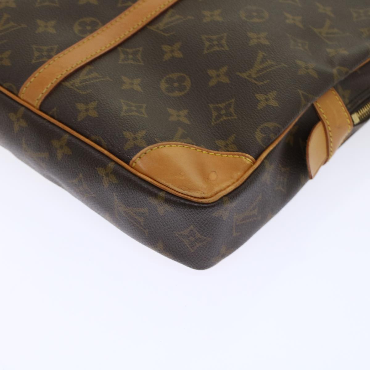 LOUIS VUITTON Monogram Porte Documents Voyage Business Bag M53361 LV 45520