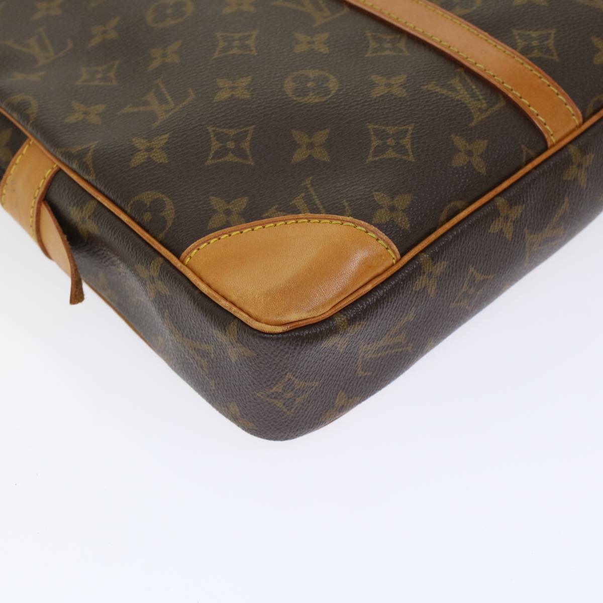LOUIS VUITTON Monogram Porte Documents Voyage Business Bag M53361 LV 45520