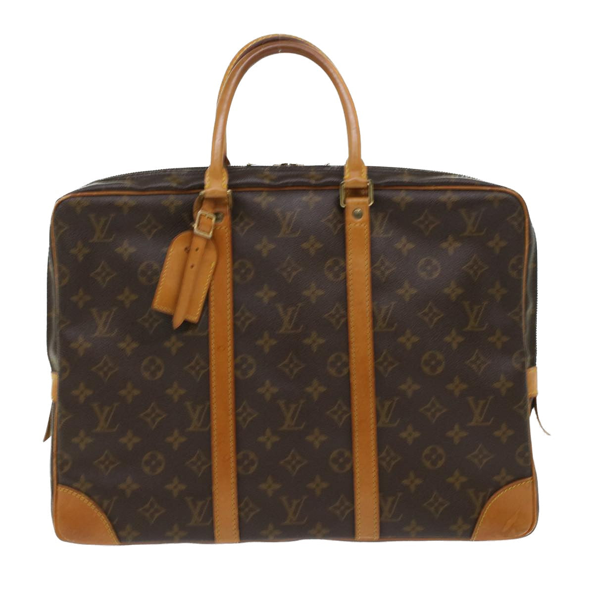 LOUIS VUITTON Monogram Porte Documents Voyage Business Bag M53361 LV 45520