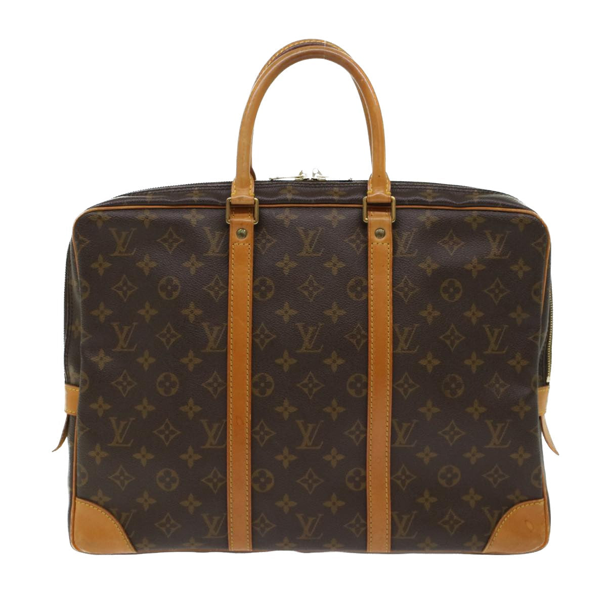 LOUIS VUITTON Monogram Porte Documents Voyage Business Bag M53361 LV 45520