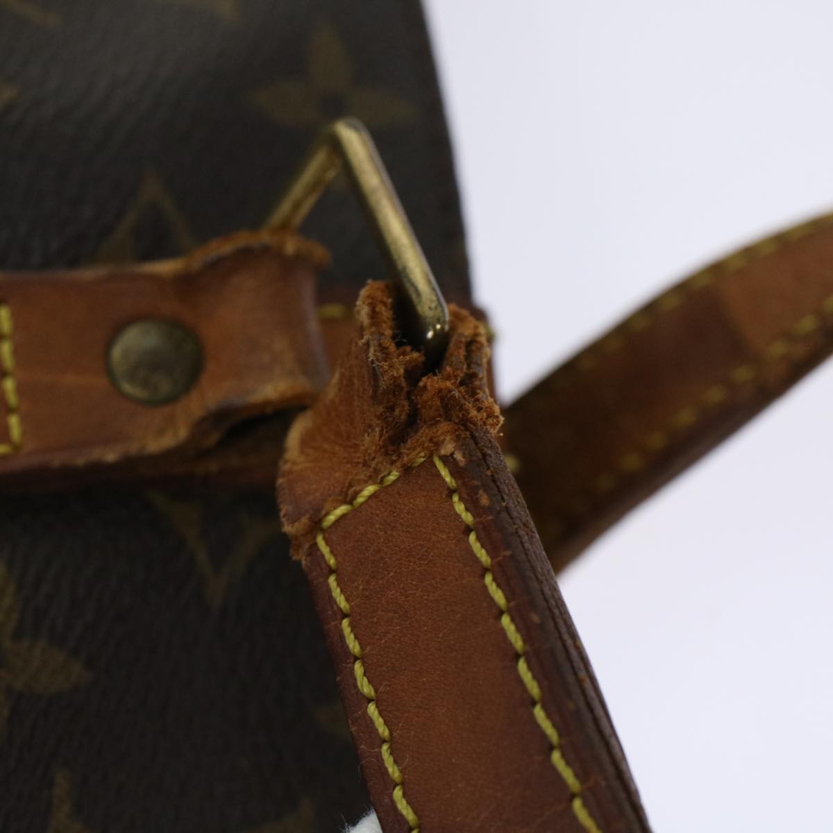 LOUIS VUITTON Monogram Sac Shopping Tote Bag M51108 LV 45522