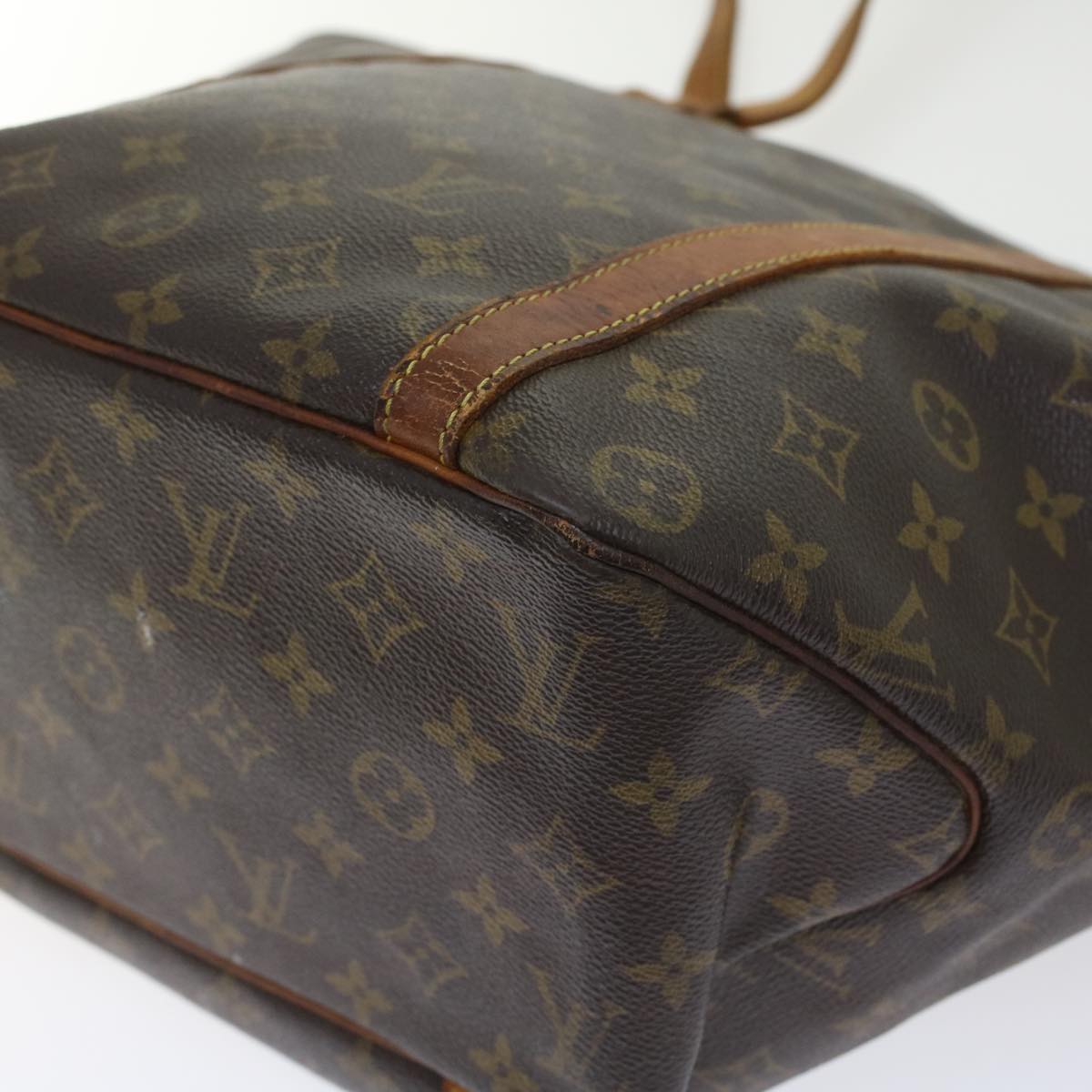 LOUIS VUITTON Monogram Sac Shopping Tote Bag M51108 LV 45522