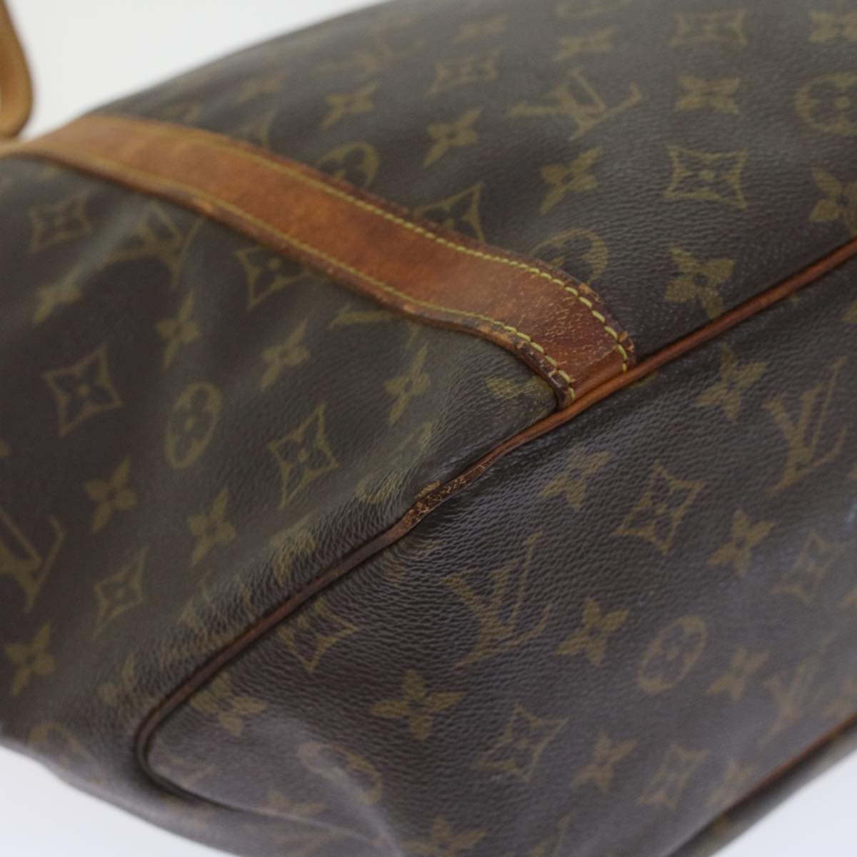 LOUIS VUITTON Monogram Sac Shopping Tote Bag M51108 LV 45522