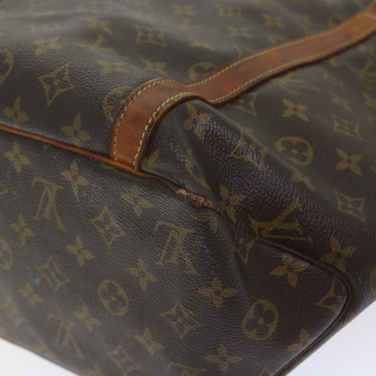 LOUIS VUITTON Monogram Sac Shopping Tote Bag M51108 LV 45522
