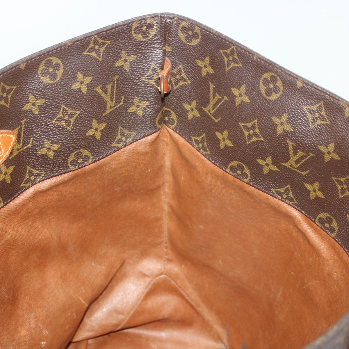 LOUIS VUITTON Monogram Sac Shopping Tote Bag M51108 LV 45522