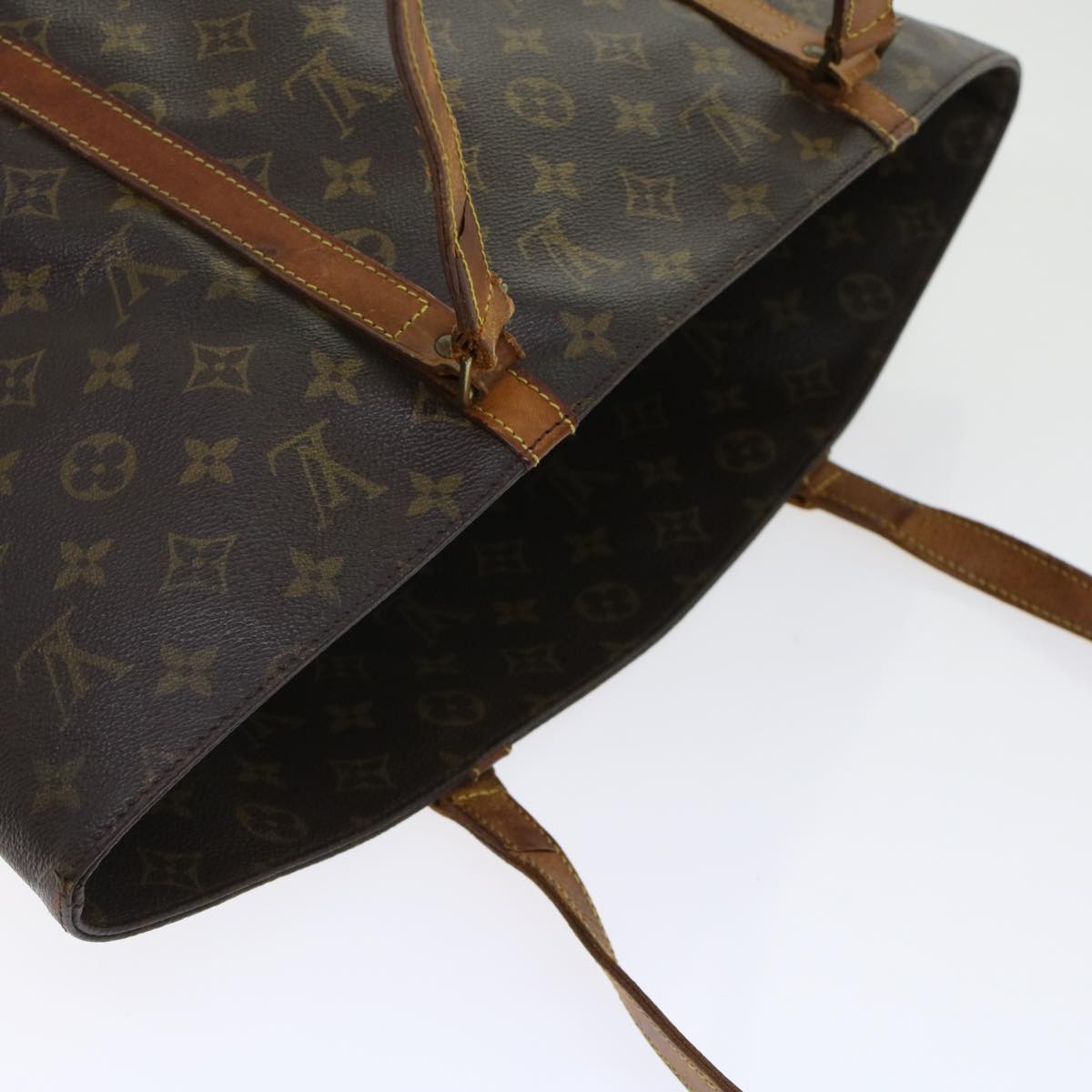 LOUIS VUITTON Monogram Sac Shopping Tote Bag M51108 LV 45522