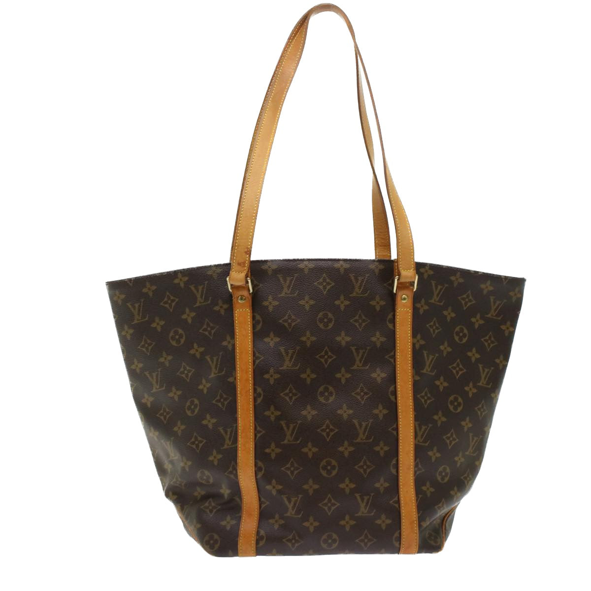 LOUIS VUITTON Monogram Sac Shopping Tote Bag M51108 LV 45524