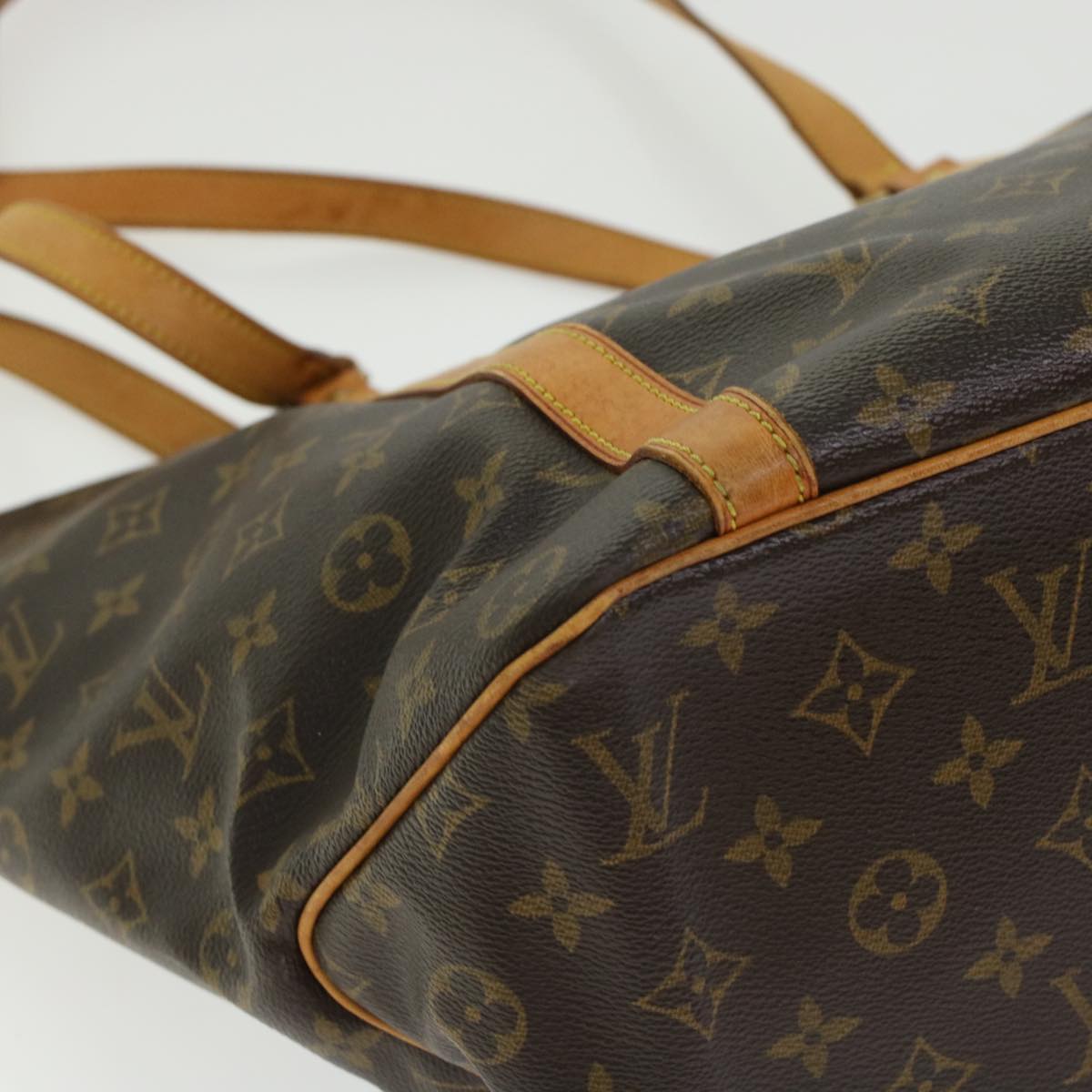 LOUIS VUITTON Monogram Sac Shopping Tote Bag M51108 LV 45524