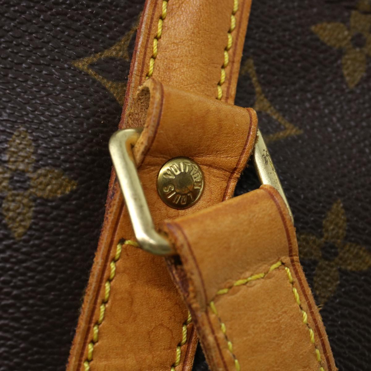 LOUIS VUITTON Monogram Sac Shopping Tote Bag M51108 LV 45524