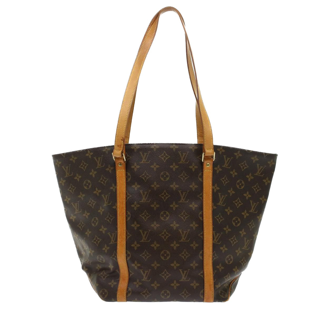 LOUIS VUITTON Monogram Sac Shopping Tote Bag M51108 LV 45524