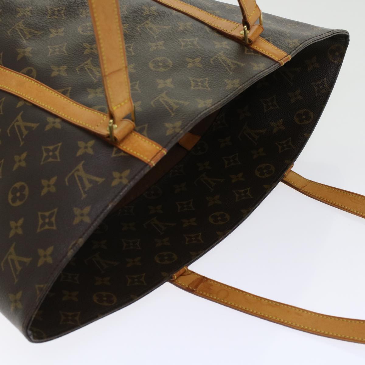 LOUIS VUITTON Monogram Sac Shopping Tote Bag M51108 LV 45524