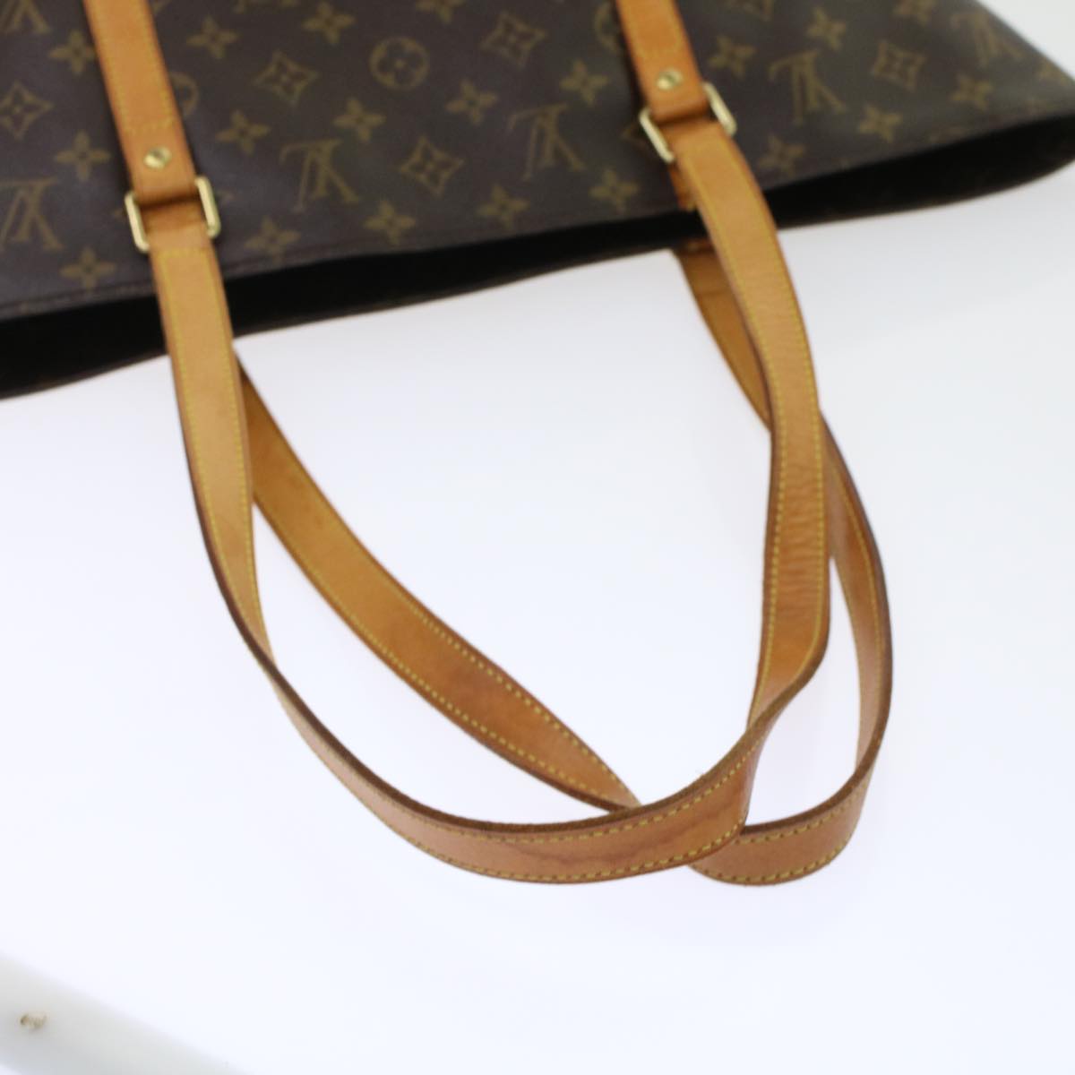 LOUIS VUITTON Monogram Sac Shopping Tote Bag M51108 LV 45524