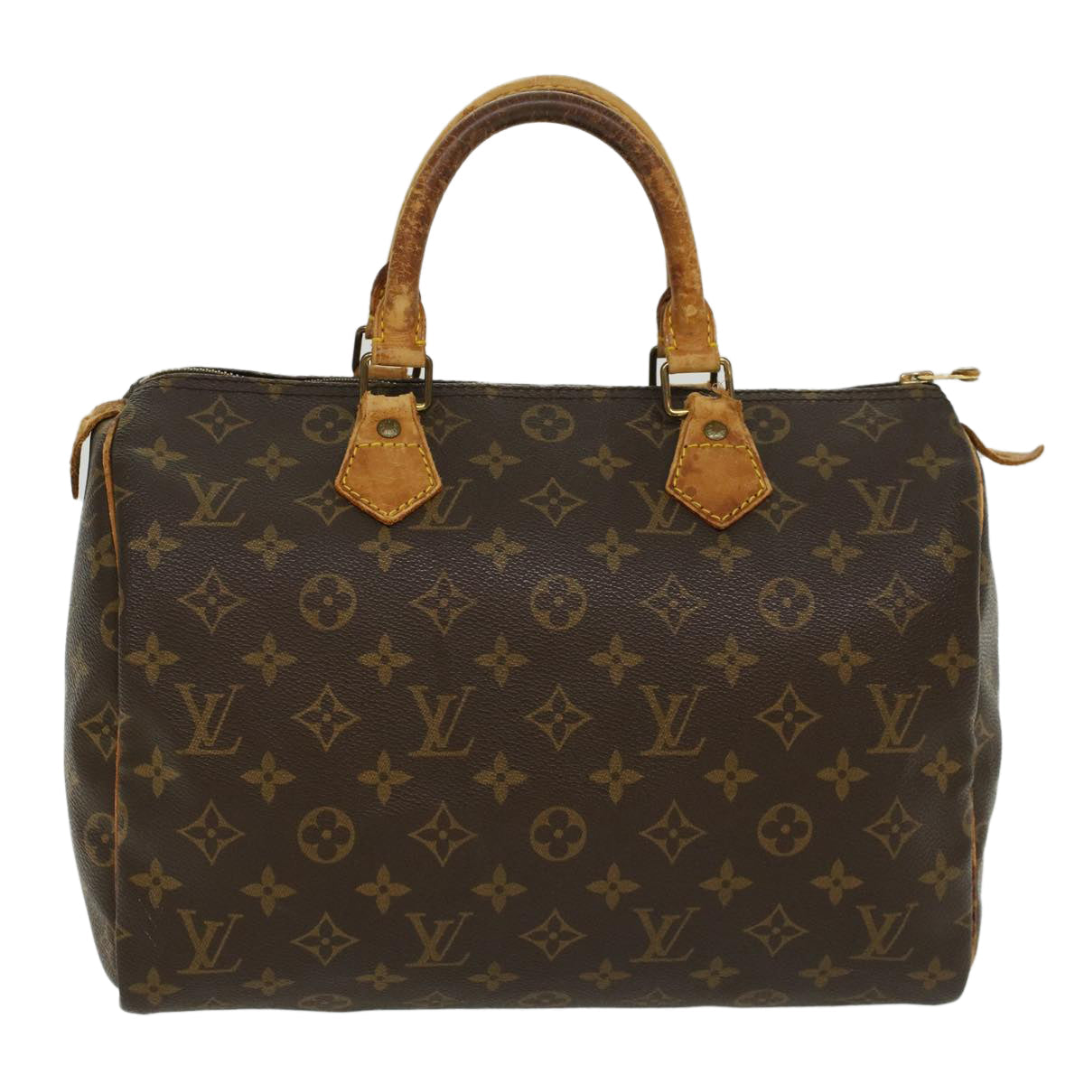LOUIS VUITTON Monogram Speedy 30 Hand Bag M41526 LV 45528