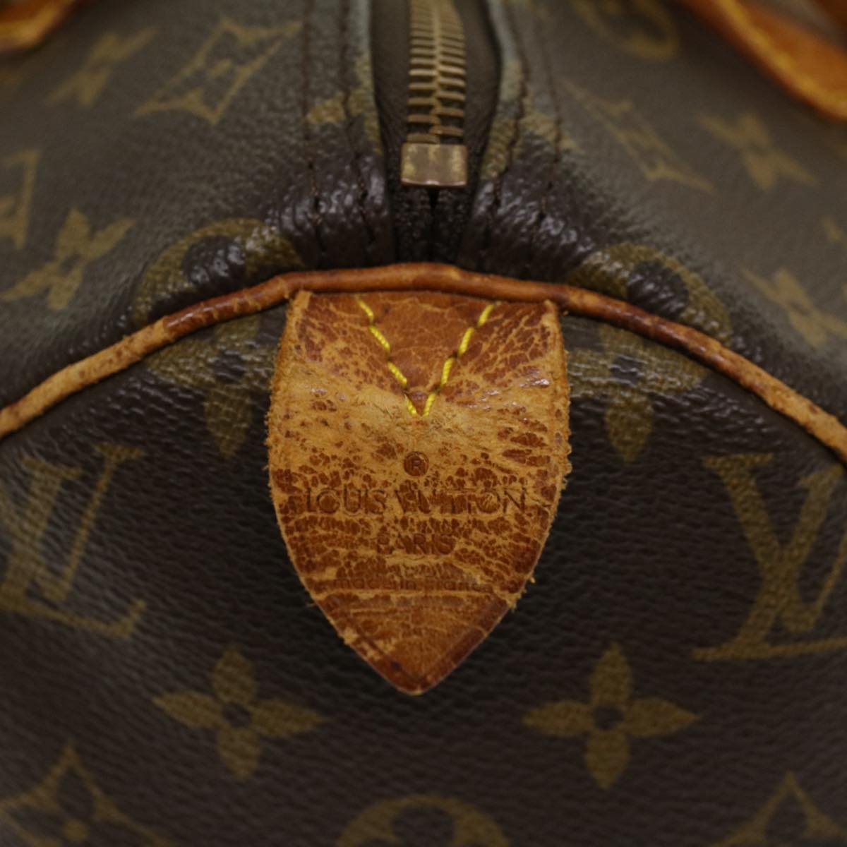 LOUIS VUITTON Monogram Speedy 30 Hand Bag M41526 LV 45528
