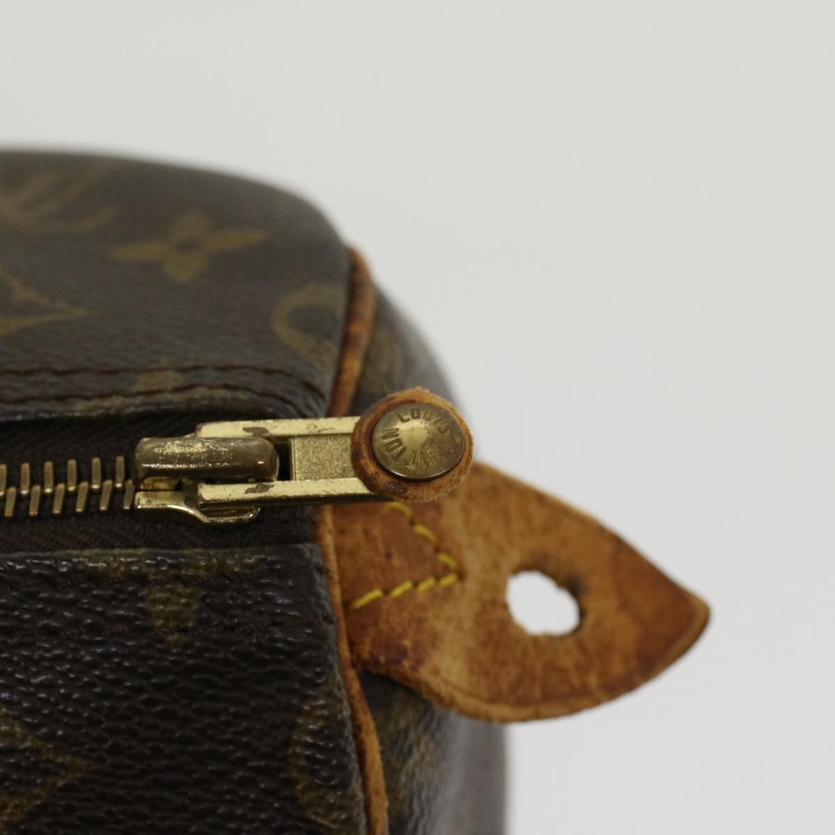 LOUIS VUITTON Monogram Speedy 30 Hand Bag M41526 LV 45528