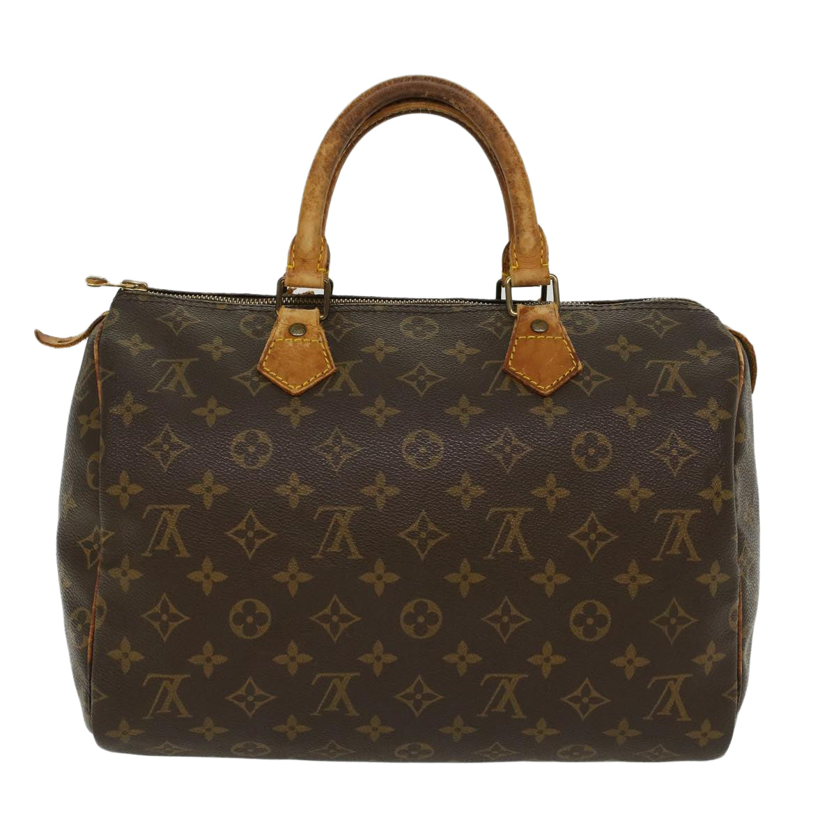 LOUIS VUITTON Monogram Speedy 30 Hand Bag M41526 LV 45528