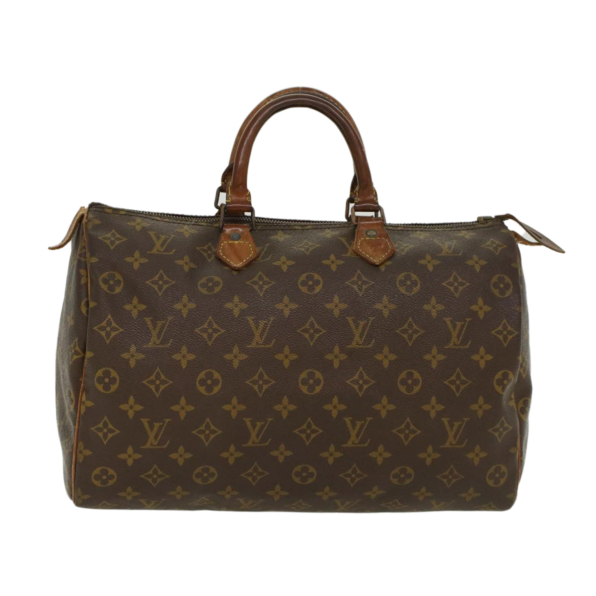 LOUIS VUITTON Monogram Speedy 35 Hand Bag M41524 LV 45529