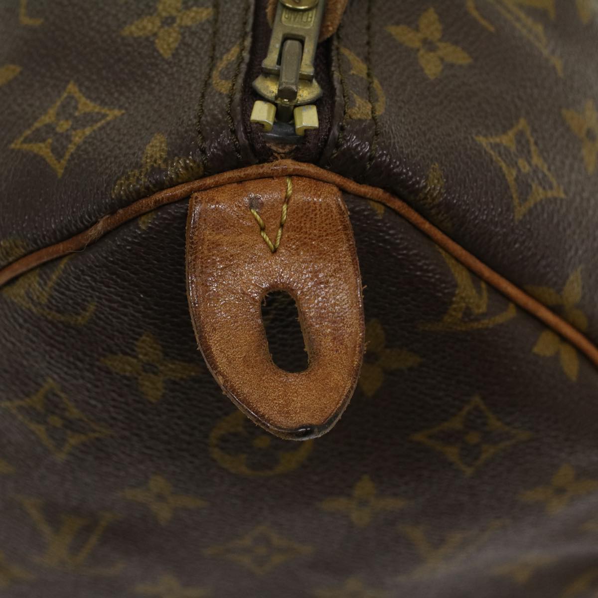 LOUIS VUITTON Monogram Speedy 35 Hand Bag M41524 LV 45529