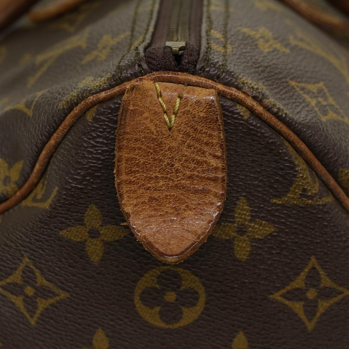 LOUIS VUITTON Monogram Speedy 35 Hand Bag M41524 LV 45529