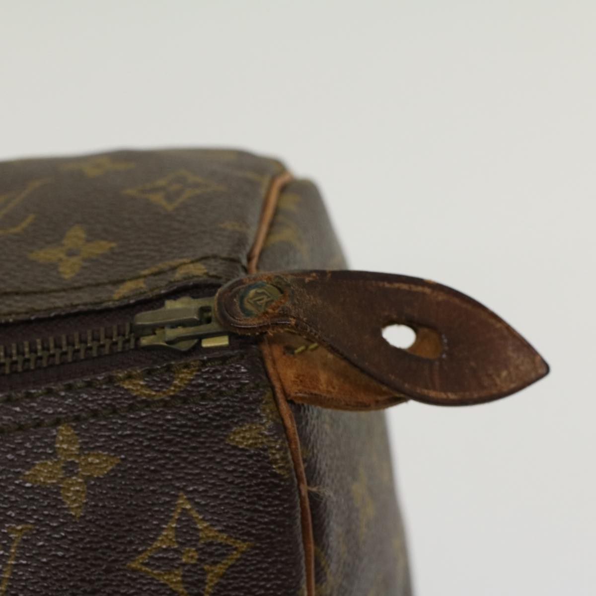 LOUIS VUITTON Monogram Speedy 35 Hand Bag M41524 LV 45529