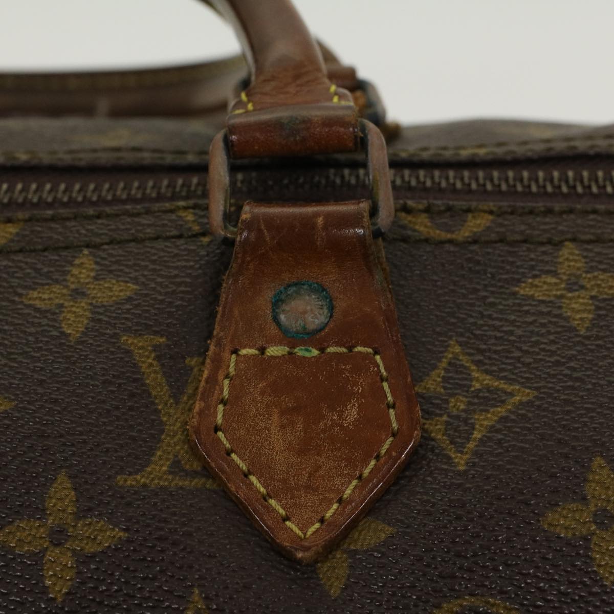 LOUIS VUITTON Monogram Speedy 35 Hand Bag M41524 LV 45529