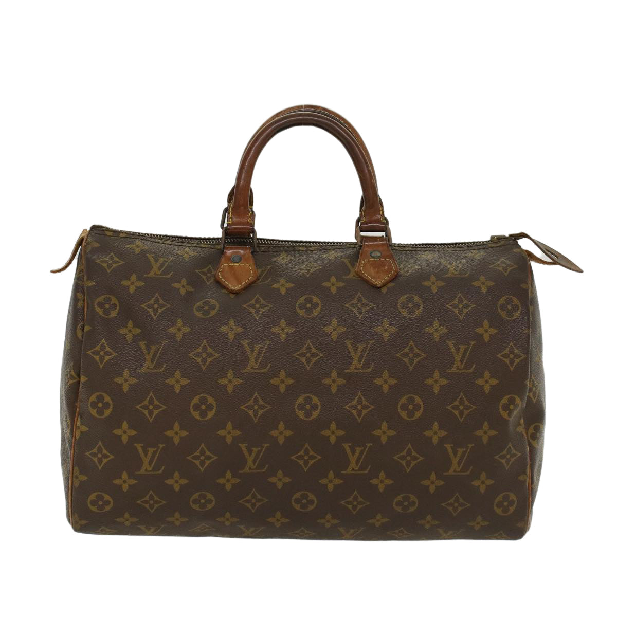 LOUIS VUITTON Monogram Speedy 35 Hand Bag M41524 LV 45529