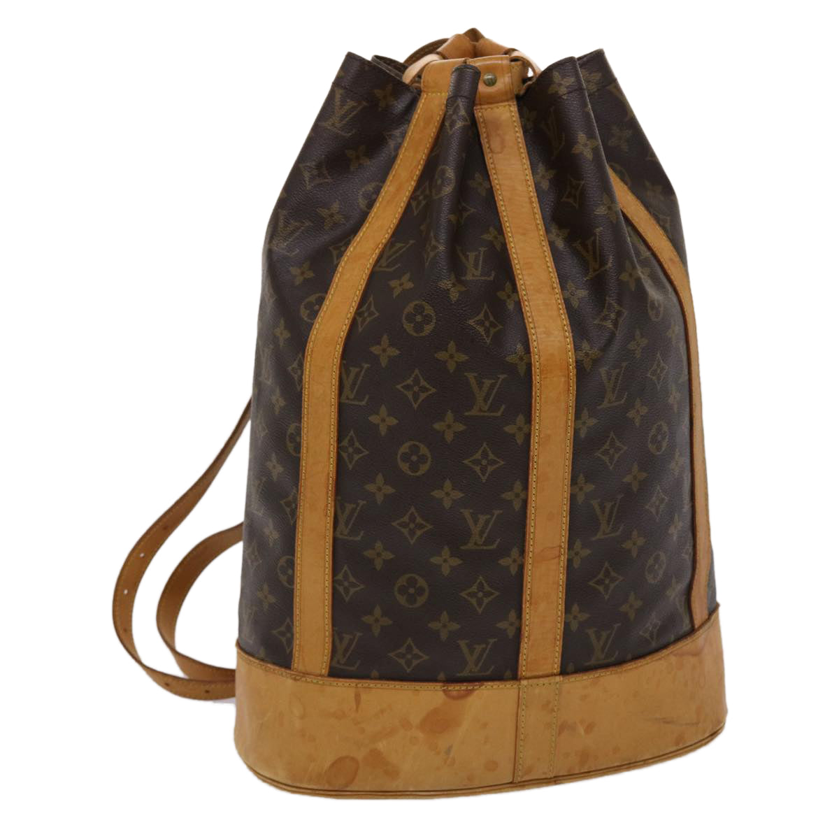 LOUIS VUITTON Monogram Randonnee GM Shoulder Bag M42244 LV 45531