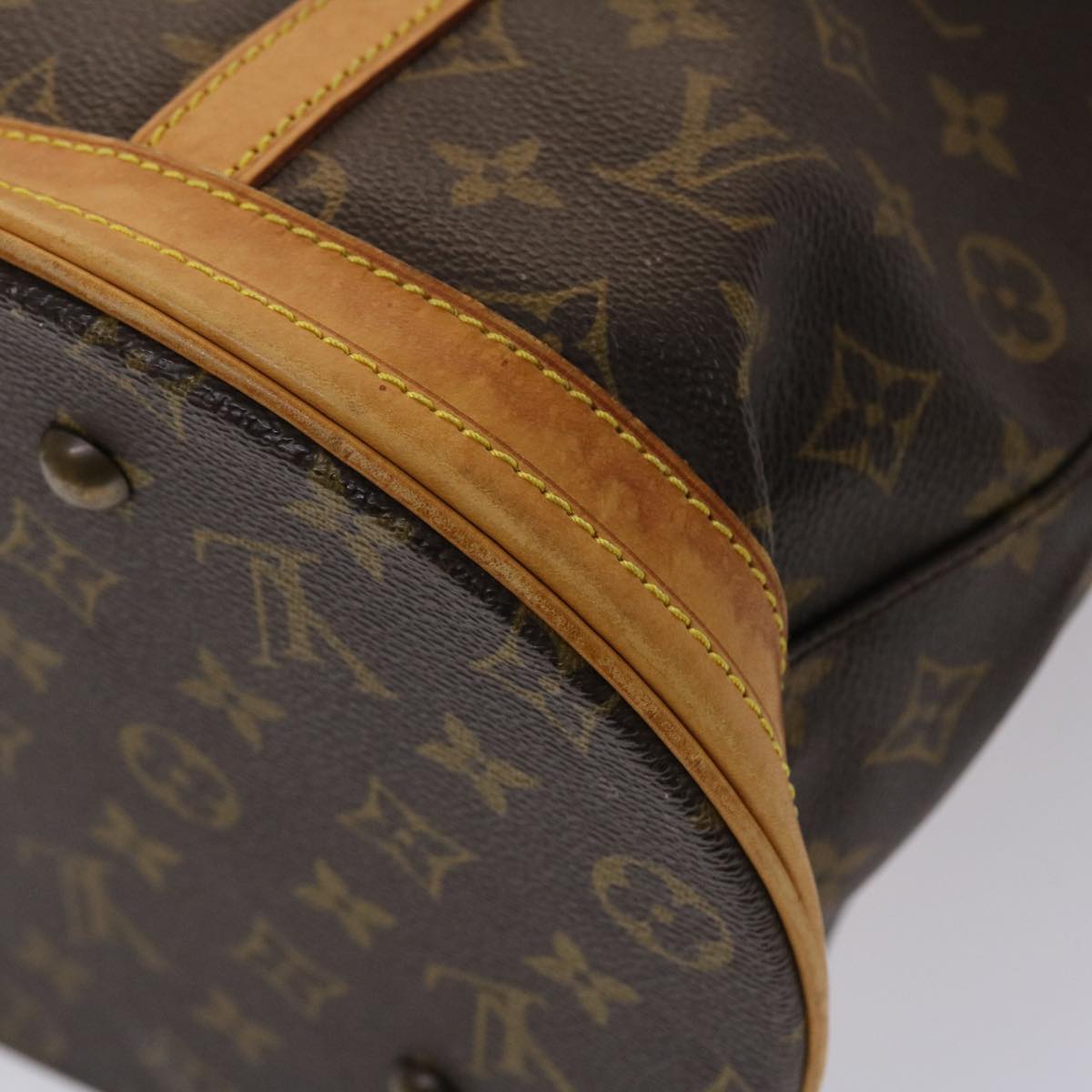 LOUIS VUITTON Monogram Bucket GM Shoulder Bag M42236 LV 45533