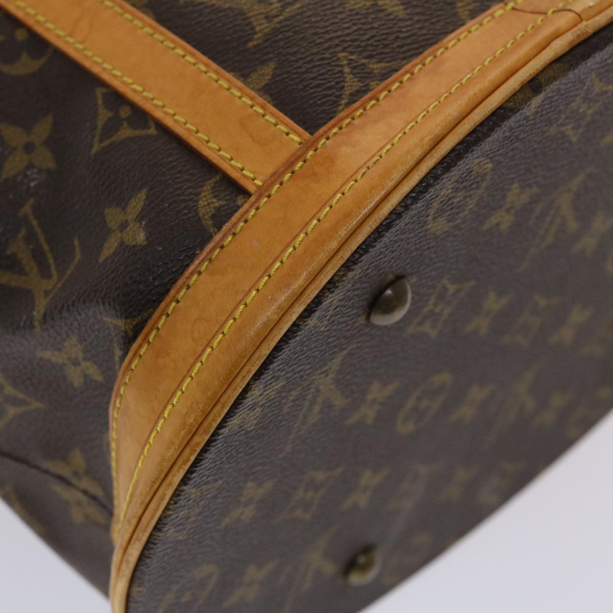 LOUIS VUITTON Monogram Bucket GM Shoulder Bag M42236 LV 45533