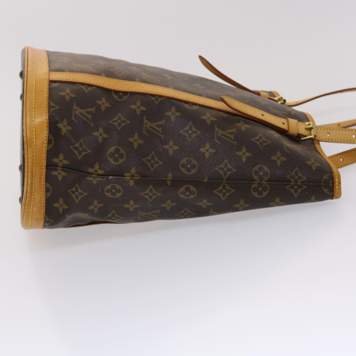 LOUIS VUITTON Monogram Bucket GM Shoulder Bag M42236 LV 45533