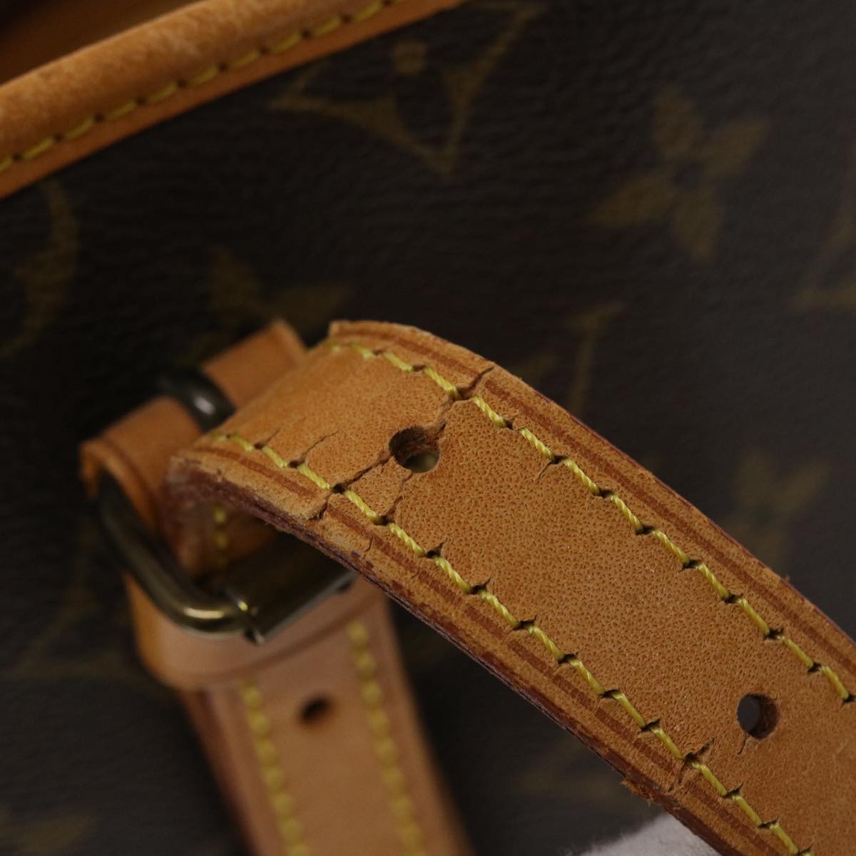 LOUIS VUITTON Monogram Bucket GM Shoulder Bag M42236 LV 45534