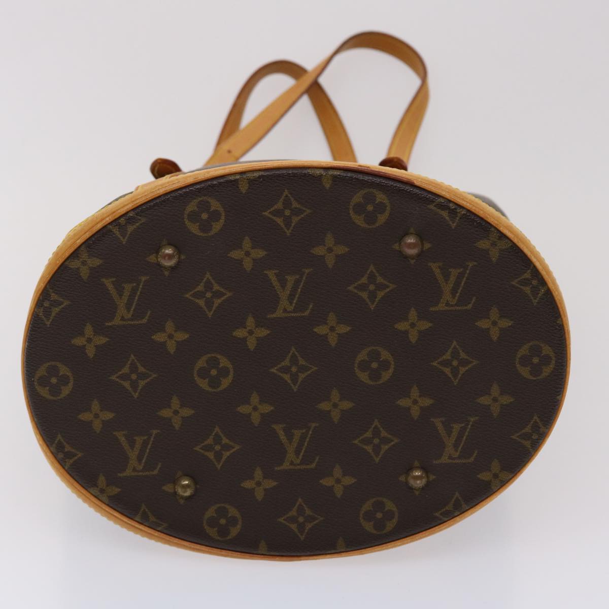 LOUIS VUITTON Monogram Bucket GM Shoulder Bag M42236 LV 45534
