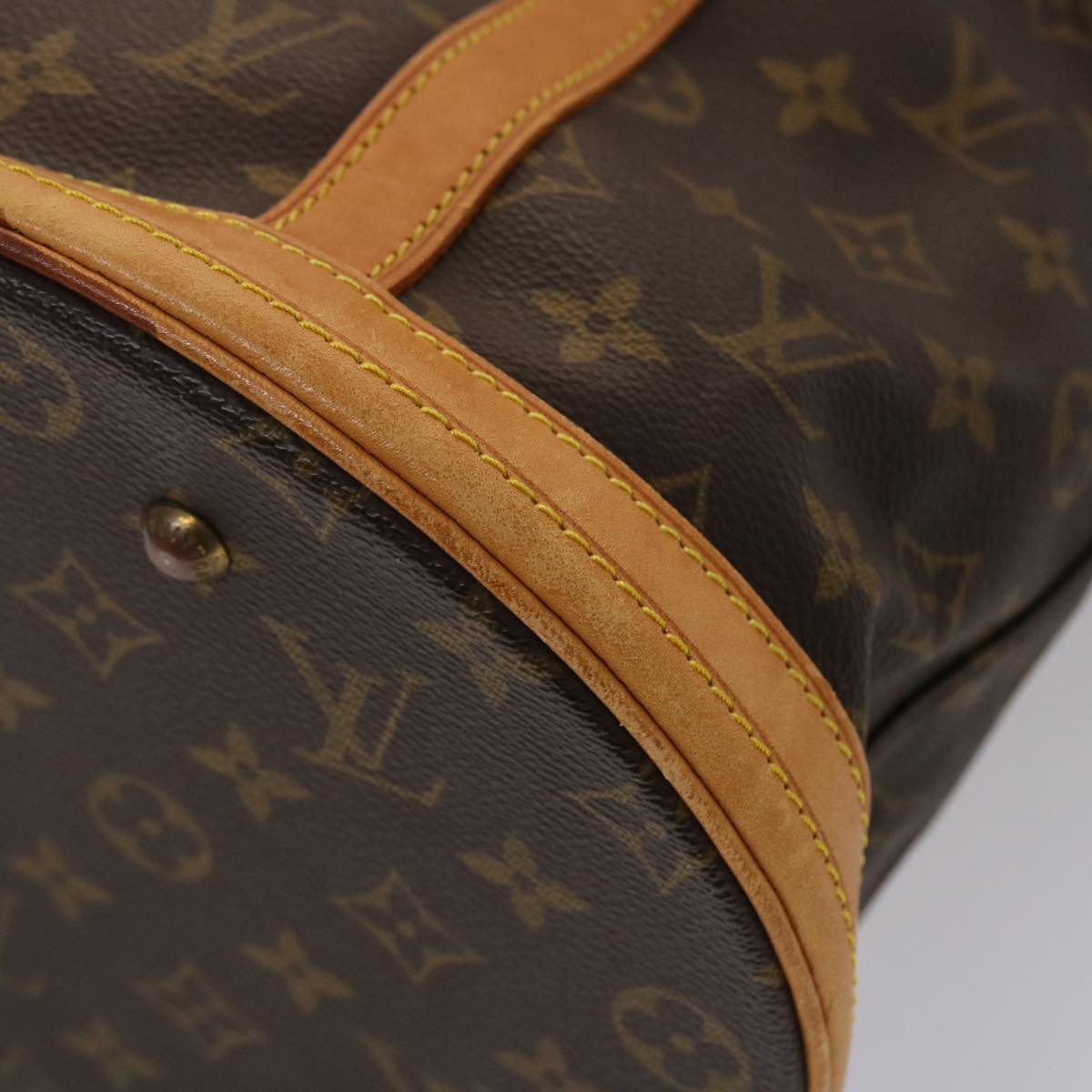 LOUIS VUITTON Monogram Bucket GM Shoulder Bag M42236 LV 45534