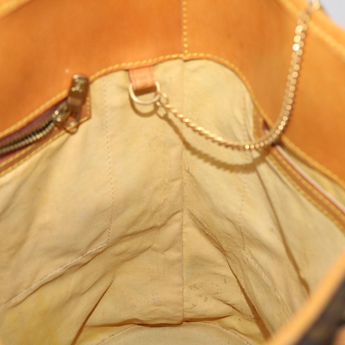 LOUIS VUITTON Monogram Bucket GM Shoulder Bag M42236 LV 45534