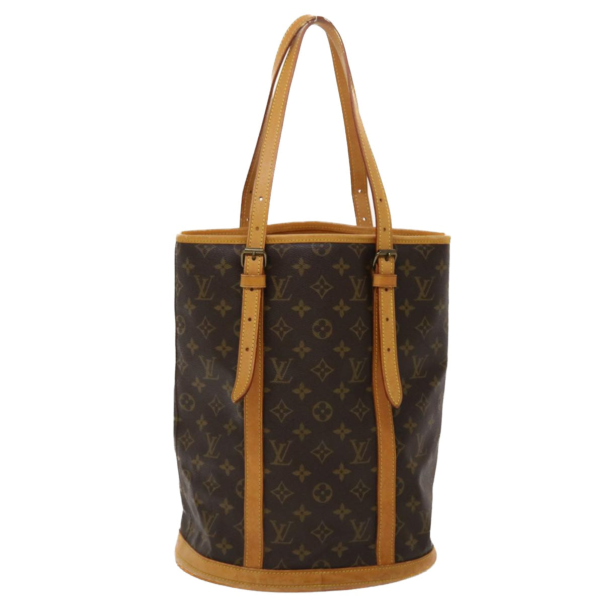 LOUIS VUITTON Monogram Bucket GM Shoulder Bag M42236 LV 45534