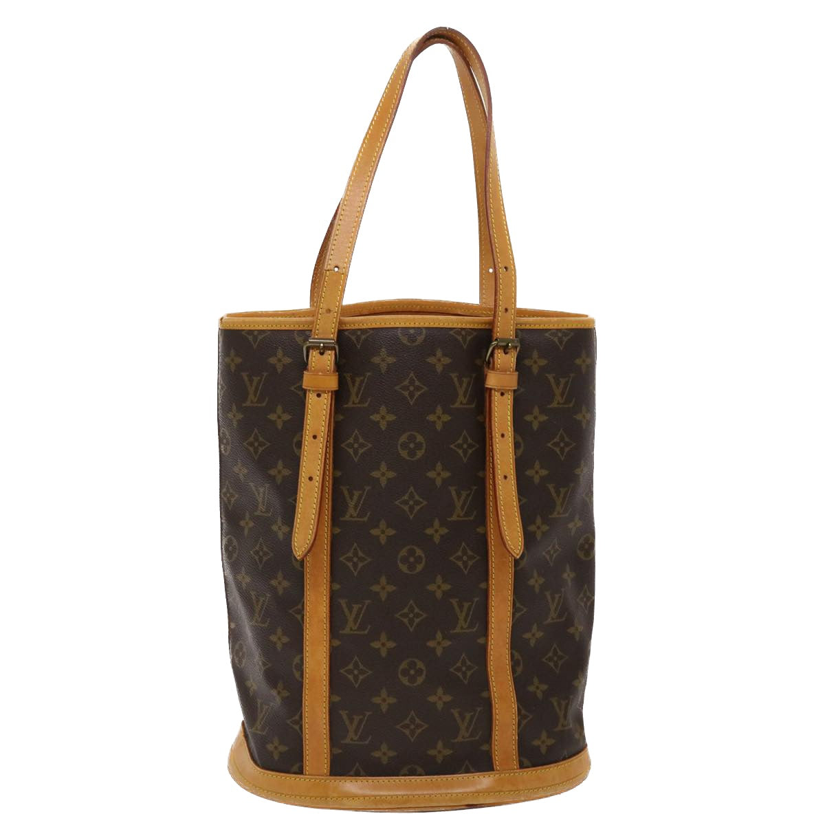 LOUIS VUITTON Monogram Bucket GM Shoulder Bag M42236 LV 45534