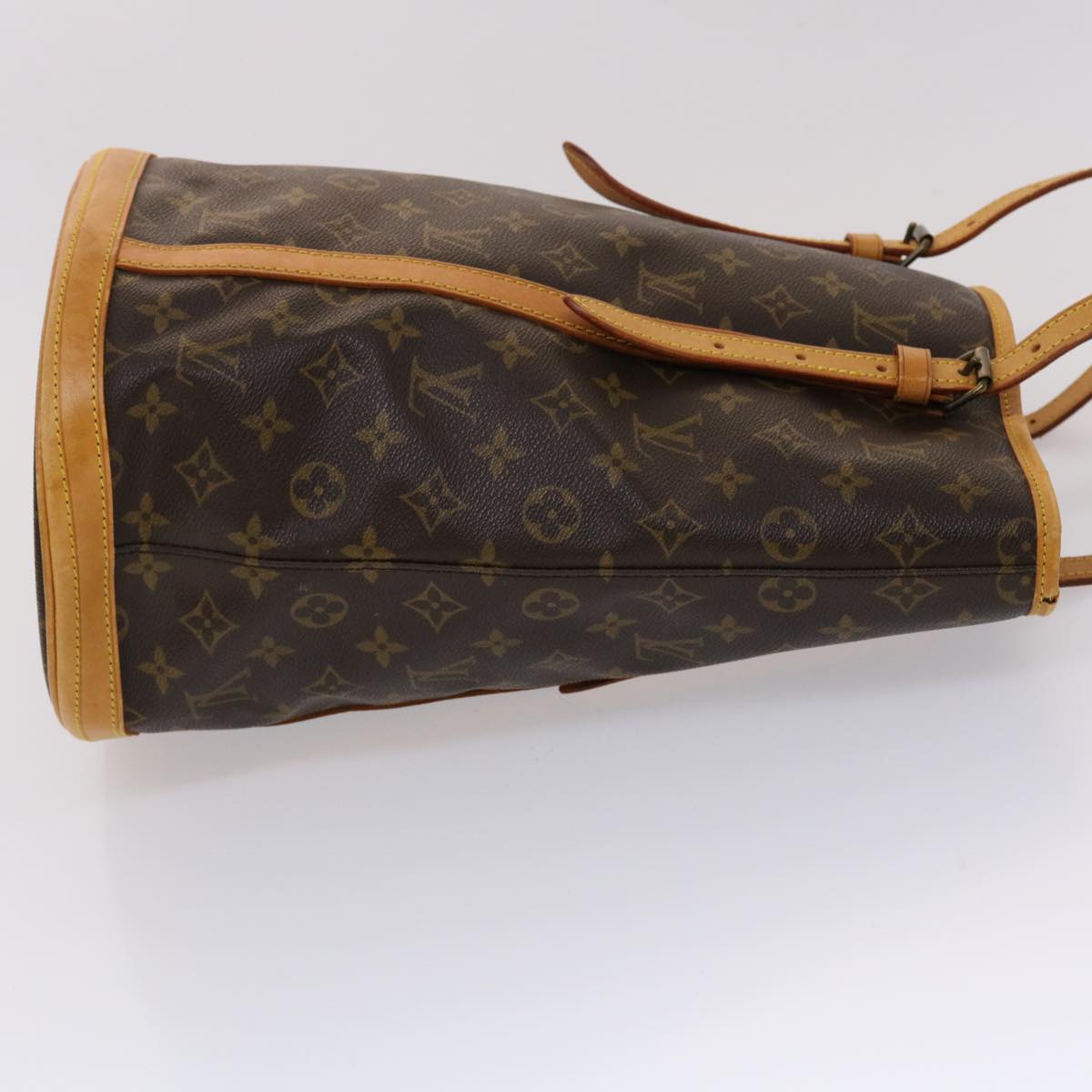 LOUIS VUITTON Monogram Bucket GM Shoulder Bag M42236 LV 45534