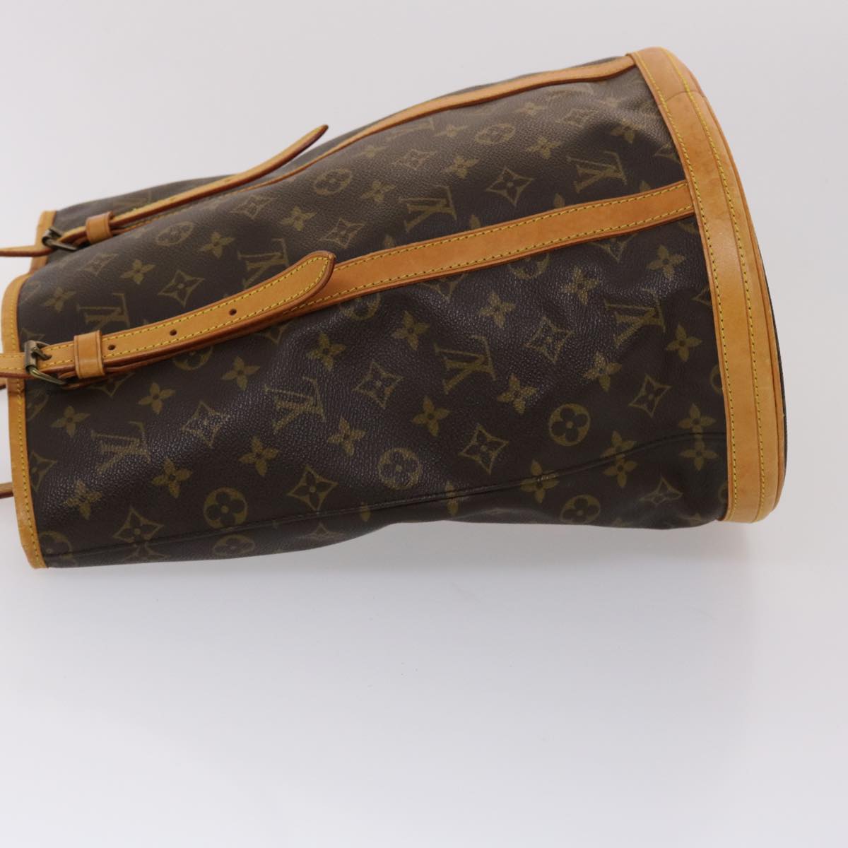 LOUIS VUITTON Monogram Bucket GM Shoulder Bag M42236 LV 45534