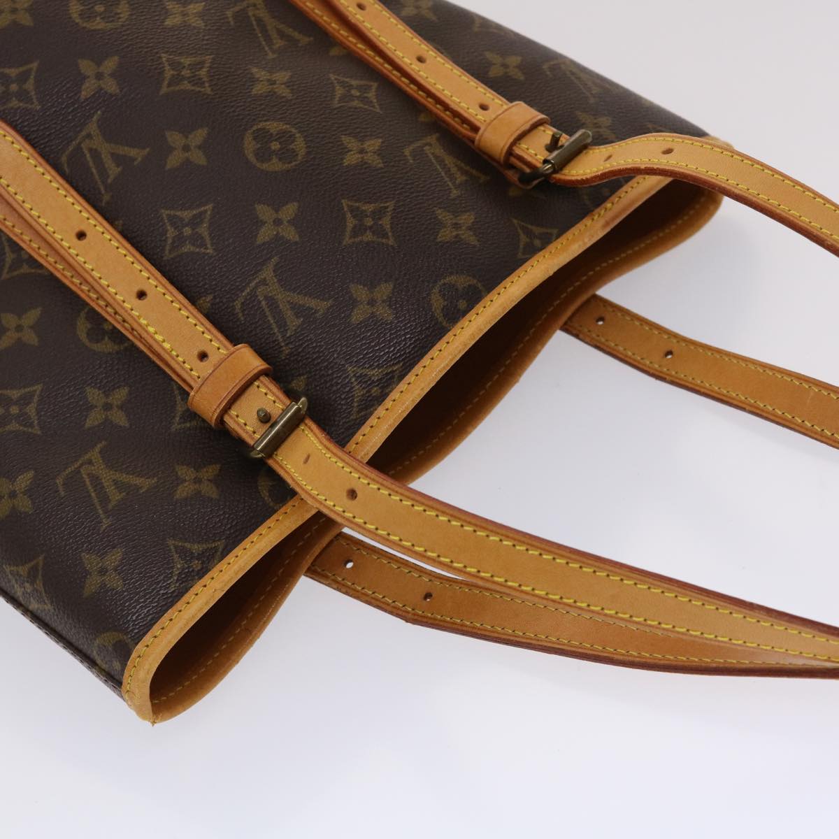 LOUIS VUITTON Monogram Bucket GM Shoulder Bag M42236 LV 45534