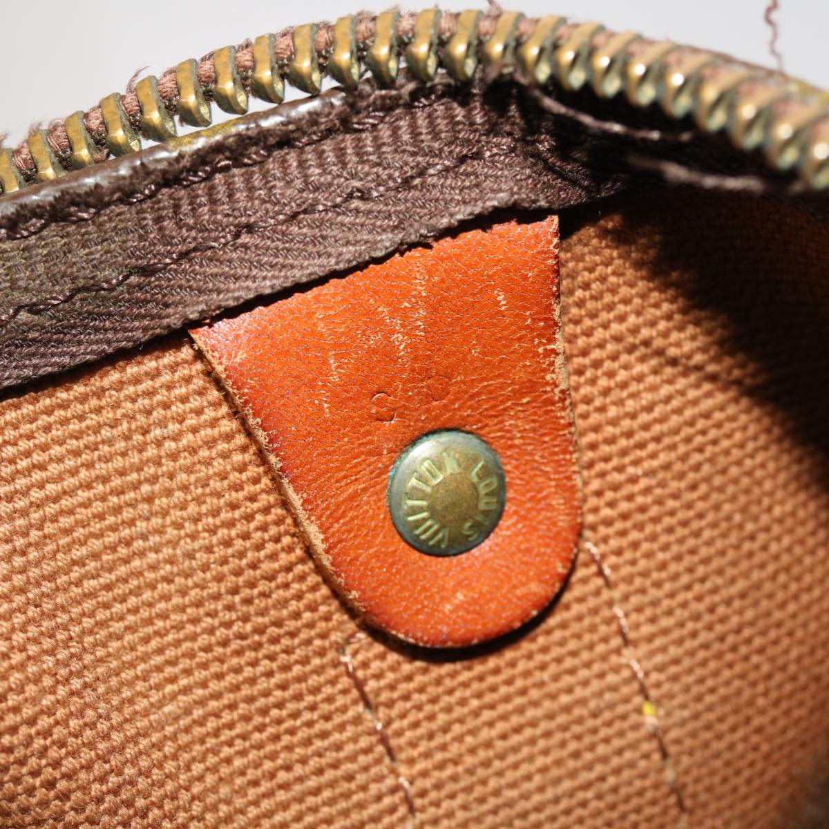 LOUIS VUITTON Monogram Keepall 50 Boston Bag M41426 LV 45544