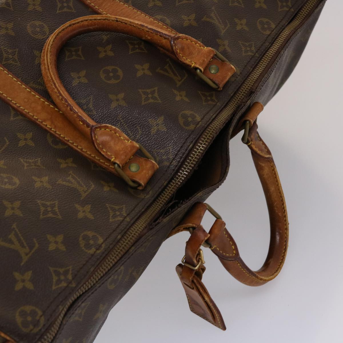 LOUIS VUITTON Monogram Keepall 50 Boston Bag M41426 LV 45544