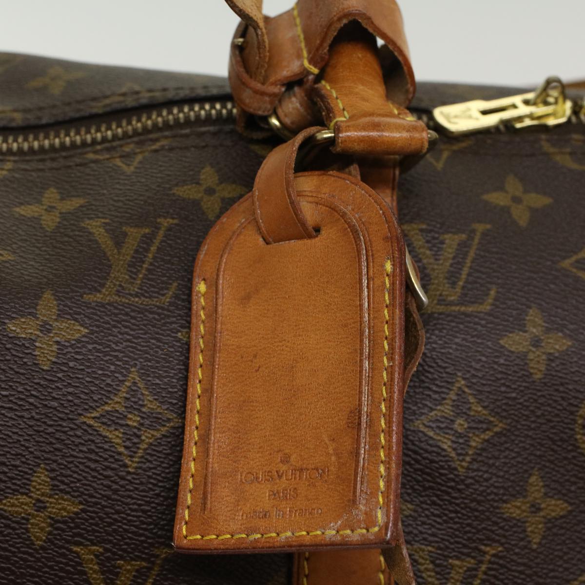 LOUIS VUITTON Monogram Keepall Bandouliere 50 Boston Bag M41416 LV 45548