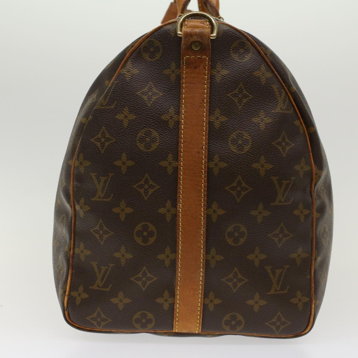 LOUIS VUITTON Monogram Keepall Bandouliere 50 Boston Bag M41416 LV 45548