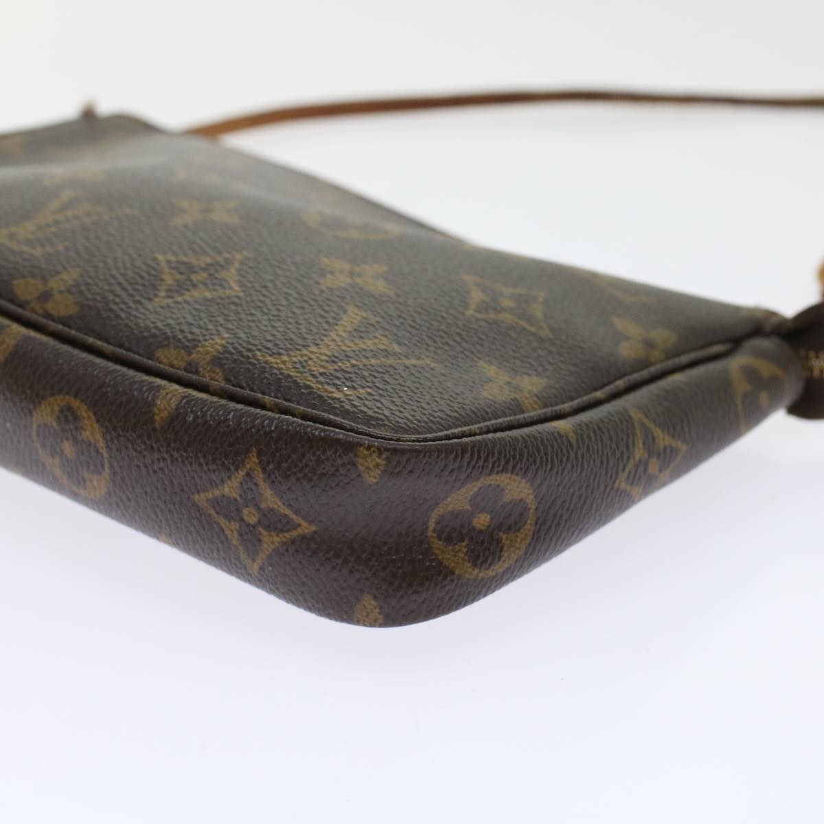 LOUIS VUITTON Monogram Pochette Accessoires Pouch M51980 LV 45554