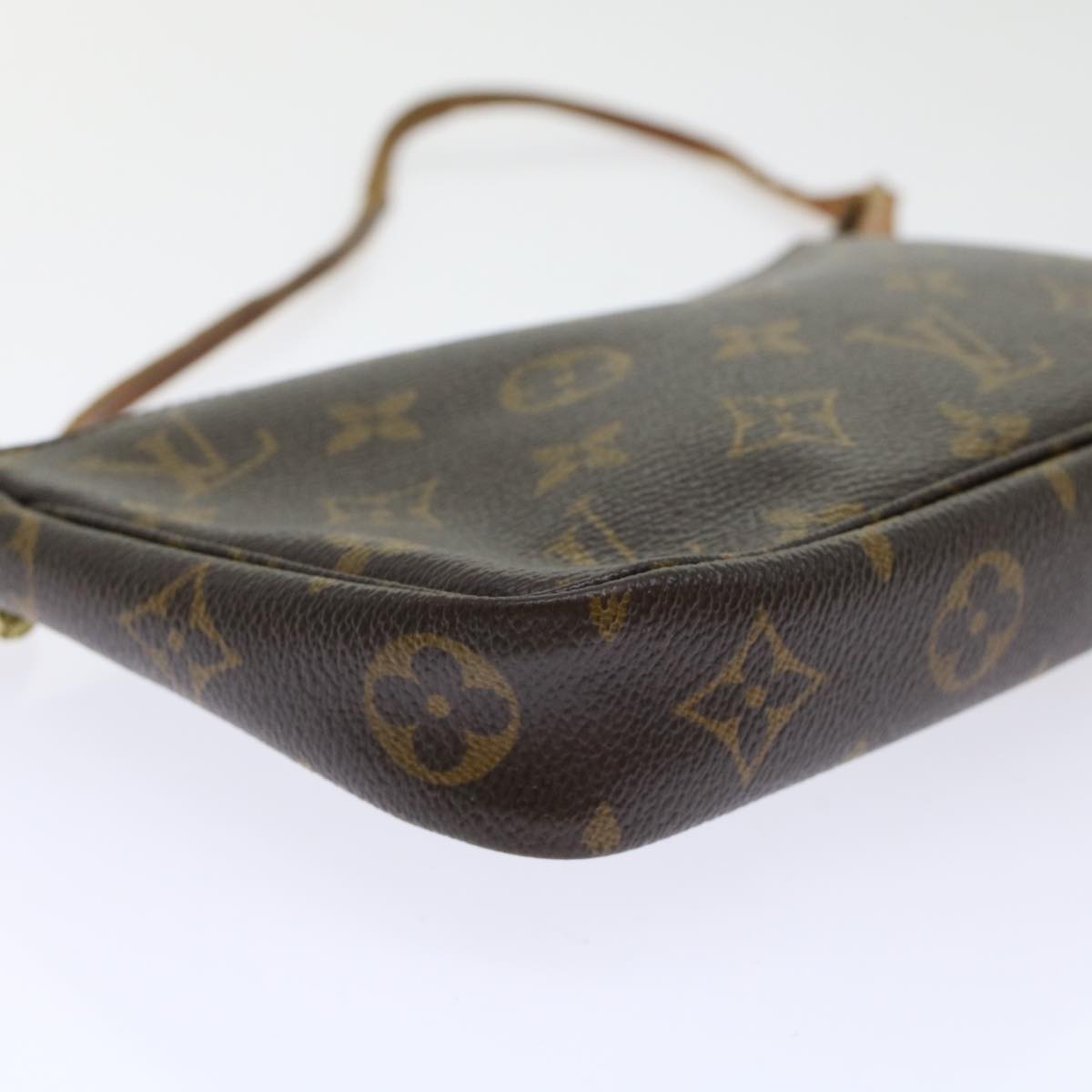 LOUIS VUITTON Monogram Pochette Accessoires Pouch M51980 LV 45554
